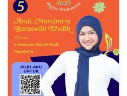 Dukungan Mengalir untuk Andi Nuralmira Saraswati Chalik, Mahasiswi Kedokteran UGM Menuju Finalis Gadis Sampul 2025