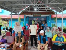 Diguyur Hujan, Semangat Siswa UPT SMA Negeri 3 Takalar Tidak Pudar Pada Pembukaan Porseni Periode 2025-2026