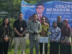 Awal Tahun dengan Nurani, Taruna Ikrar Menanam Pohon dan Memastikan Obat Aman bagi Masyarakat