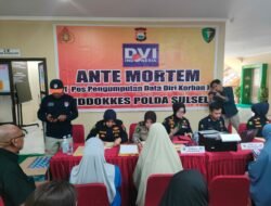 3 Keluarga Dekat Penumpang ATR 42-500 Datangi Posko DVI untuk Pengambilan Sampel