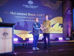 Kepala Diskominfo Makassar, Muhammad Roem Dinobatkan Emerging Leader oleh Konsulat Australia