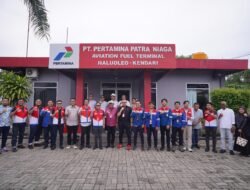 Jelang Ramadhan, Pertamina Patra Niaga Bersama Wagub Sultra Pastikan Stok Avtur Aman