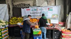 Tembus Isolasi Al-Zaytoun, Wahdah Inspirasi Zakat dan KITA Palestina Salurkan Bantuan Pangan di Kota Gaza