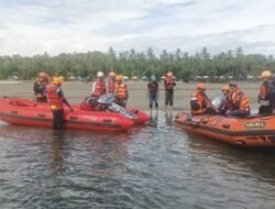 Nelayan yang Mengalami Kecelakaan Kapal di Perairan Sinjai Masih Dalam Pencarian Tim SAR Gabungan