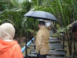 Tinjau Lokasi Jembatan Kaccia di Barombong, Munafri Pastikan Pembangunan Dimulai Maret 2026