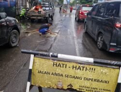 Demi Keselamatan Warga, Munafri Terjun Langsung Pantau Jalan Rusak di Veteran Selatan