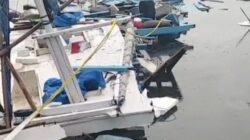 Kapal Ikan Terbakar di Pelabuhan Paotere Makassar, 9 Orang Korban Dilarikan ke Rumah Sakit