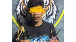 Kerap Teror Warga Pakai Busur, Pemuda di Gowa Diamankan Polsek Somba Opu