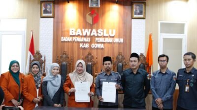Bawaslu Gowa dan INASS Kolaborasi Edukasi Demokrasi bagi Pemilih Pemula