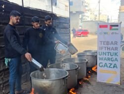 WIZ dan KITA Palestina Salurkan Ribuan Paket Sarapan untuk Pengungsi di Gaza Utara