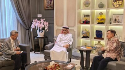 Terima Dubes Saudi ,Jusuf Kalla: Indonesia Dukung Stabilitas Arab Saudi di Tengah Ketegangan Regional