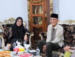 Silaturahmi Lebaran, Bupati Gowa Serap Wejangan Tokoh Lokal