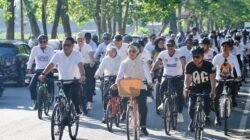 Canangkan Gerakan Ayo Bersepeda, Bupati Gowa Dorong Hemat Energi