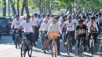 Canangkan Gerakan Ayo Bersepeda, Bupati Gowa Dorong Hemat Energi
