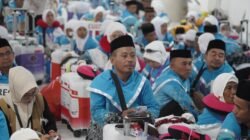 Lepas 343 JCH, Wabup Gowa Ingatkan Jamaah Jaga Kesehatan dan Kekompakan