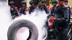 Satbrimob Sulsel Siaga Hadapi May Day, Personel dan Alutsus PHH Dicek Total