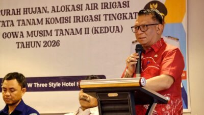 Ancaman El Nino Mengintai, Pemkab Gowa Tekankan Efisiensi Pengelolaan Air Irigasi