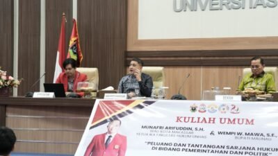 Kuliah Umum di FH Unhas, Appi Cerita Perjuangan dari Penyiar Radio hingga Wali Kota Makassar