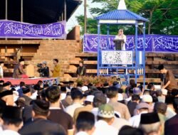 Salat Iduladha di RTH Syekh Yusuf, Bupati Gowa Ajak Warga Perkuat Kepedulian dan Persatuan