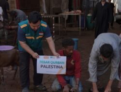 Tembus Batas Negara, Lazuna Salurkan Qurban untuk Pengungsi Palestina dan Sudan di Mesir