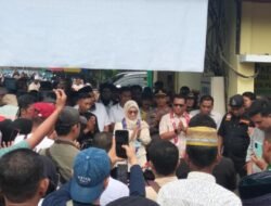 Disambut Ribuan Buruh, Husniah Talenrang: Buruh Penggerak Utama Kemajuan Daerah