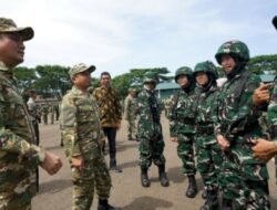 Wali Kota Parepare dan Wawali Hadiri Latsarmil Komcad di Gowa