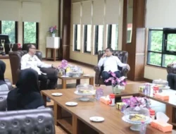 Diterima Wali Kota Tasming, Bawaslu Audiensi ke Pemkot Parepare Bahas Pemilu Demokrasi