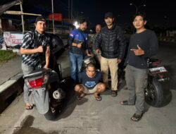 Polisi Ringkus Pelaku Pencurian Sepeda Motor Milik Seorang Wanita Di Gowa