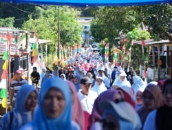 Disambut Ribuan Warga Parigi, Bupati Gowa: Pemerintah Harus Dekat dengan Rakyat