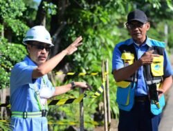 Plt Dirut Andi Syahrum Tinjau Pengalihan Jaringan Distribusi, Suplai Air Utara Kota Ditingkatkan
