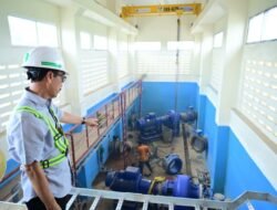 Perkuat Pasokan Air, Direksi PDAM Makassar Tinjau Persiapan Pemasangan Pompa Air Baku Moncongloe