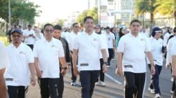Wali Kota dan Wakil Wali Kota Makassar Meriahkan HUT Bhayangkara ke-80 Polrestabes