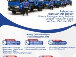 Suplai Air Baku Menurun, Perumda Air Minum Makassar Pastikan Bantuan Air Bersih Tetap Mengalir