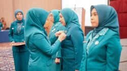 Lantik Pengurus Kecamatan, Ketua TP PKK Gowa Ingatkan Tentang Integritas dan Moralitas
