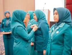 Lantik Pengurus Kecamatan, Ketua TP PKK Gowa Ingatkan Tentang Integritas dan Moralitas