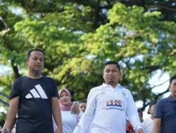 Geliatkan Gerakan ‘Anti Mager’, Tasming Hamid Sukses Satukan Ribuan Warga Parepare Melalui Jalan Sehat