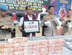 Polrestabes Makassar Sita 9 Kg Sabu dan Uang Rp2,3 Miliar dari Enam Jaringan Narkoba