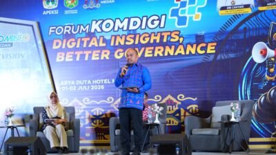 Kadis Kominfo Makassar Paparkan Keunggulan LONTARA+ di Forum Komdigi, Rakernas APEKSI 2026