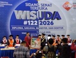 Ribuan Civitas Akademika dengarkan Orasi Ilmiah di UMM, Taruna Ikrar Kepala BPOM Paparkan Konsep ABG Berbasis Neurosains Leadership