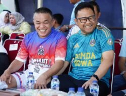 Laga Persahabatan Pemkab Gowa-Pemkot Palu, Wabup: Momentum Jaga Silaturahmi Antardaerah