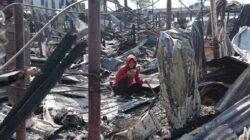 50 Petak Rumah Ludes Terbakar di Tallo, Wali Kota Makassar Siapkan Hunian Sementara