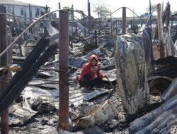 50 Petak Rumah Ludes Terbakar di Tallo, Wali Kota Makassar Siapkan Hunian Sementara
