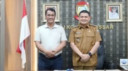 Mentan Amran Sambangi Kantor Balai Kota, Appi: Suatu Kehormatan Bagi Pemerintah Kota Makassar