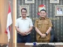 Mentan Amran Sambangi Kantor Balai Kota, Appi: Suatu Kehormatan Bagi Pemerintah Kota Makassar