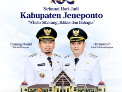 Pemkot Parepare Ucapkan Selamat Hari Jadi ke-163 Kabupaten Jeneponto