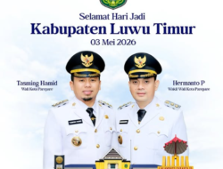 Momentum Hari Jadi Luwu Timur, Pemkot Parepare Dorong Penguatan Sinergi Pembangunan Antardaerah