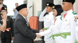 70 Paskibraka Makassar Siap Kibarkan Merah Putih di Karebosi