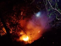 Kebakaran Hutan di Gowa Terjadi Dini Hari, Tim Gabungan Berjibaku Padamkan Api di 2 Lokasi