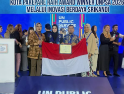 Wali Kota Tasming Hamid Terima UNPSA 2026 atas Inovasi Pemberdayaan Perempuan Pesisir