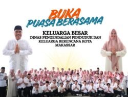 Pererat Silaturahmi, Keluarga Besar DPPKB Makassar Gelar Buka Puasa Bersama